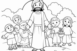 jesus with children and vocations