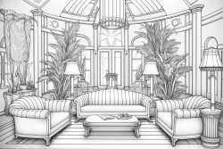 art deco interrior