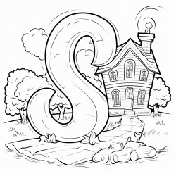 coloring pages of alphabates letters