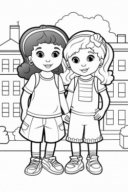 two girls