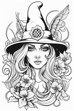 scary witch