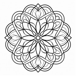abstract design for mandala